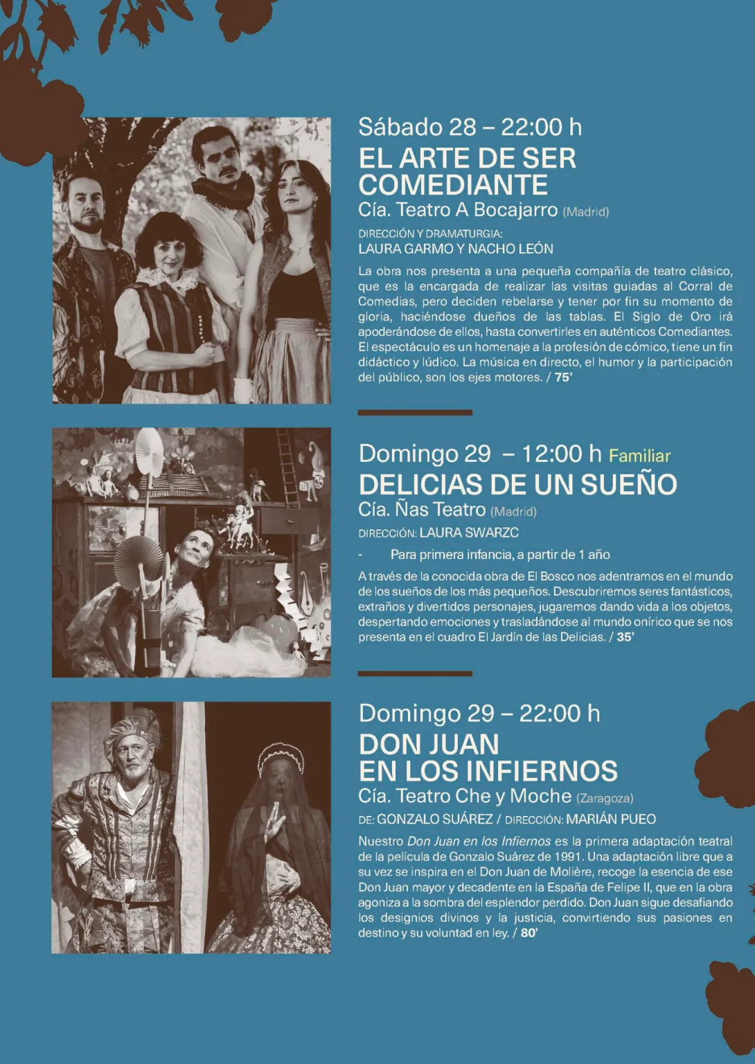 teatro en junio julio