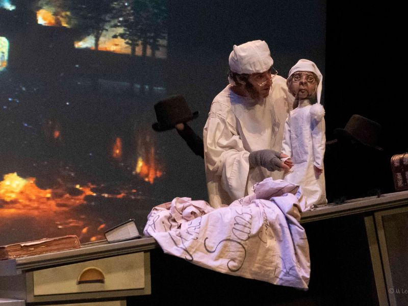Scrooge y la Navidad llega a nuestras obras de teatro para niños en navidad